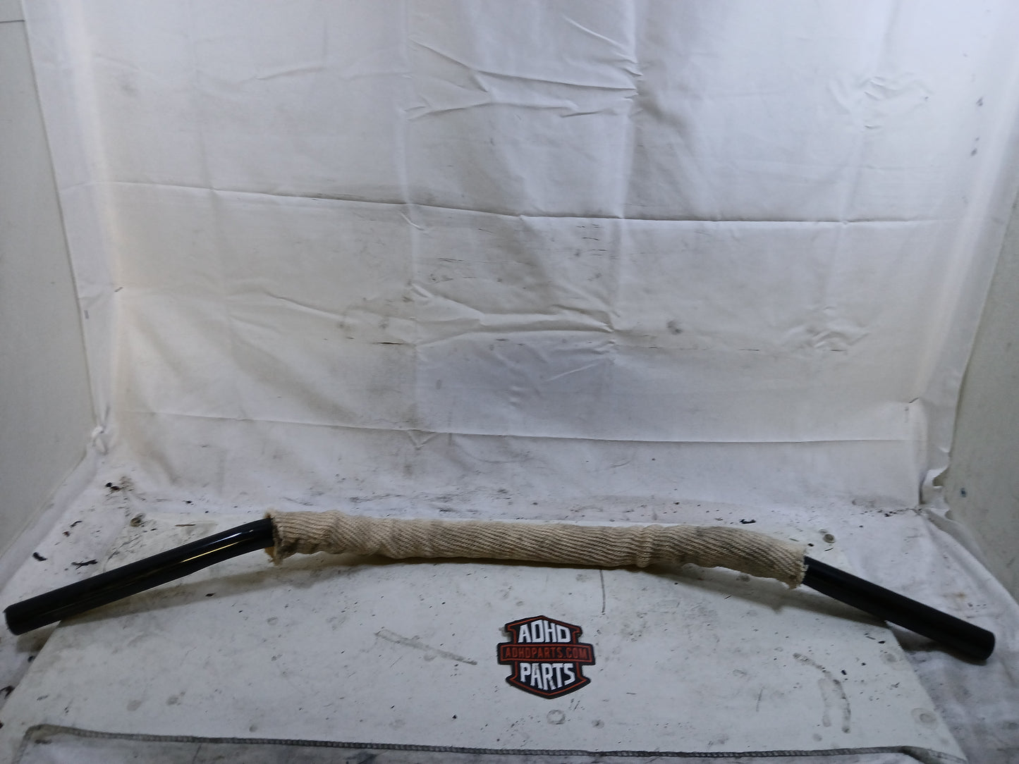 Styre. Sort dragbar. 80 cm