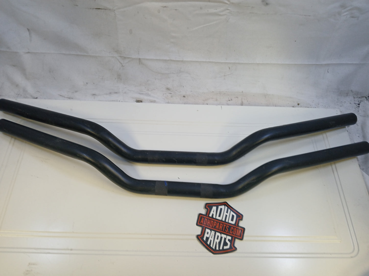 Styre. Sort. 70 cm bredde. 65 mm høyde