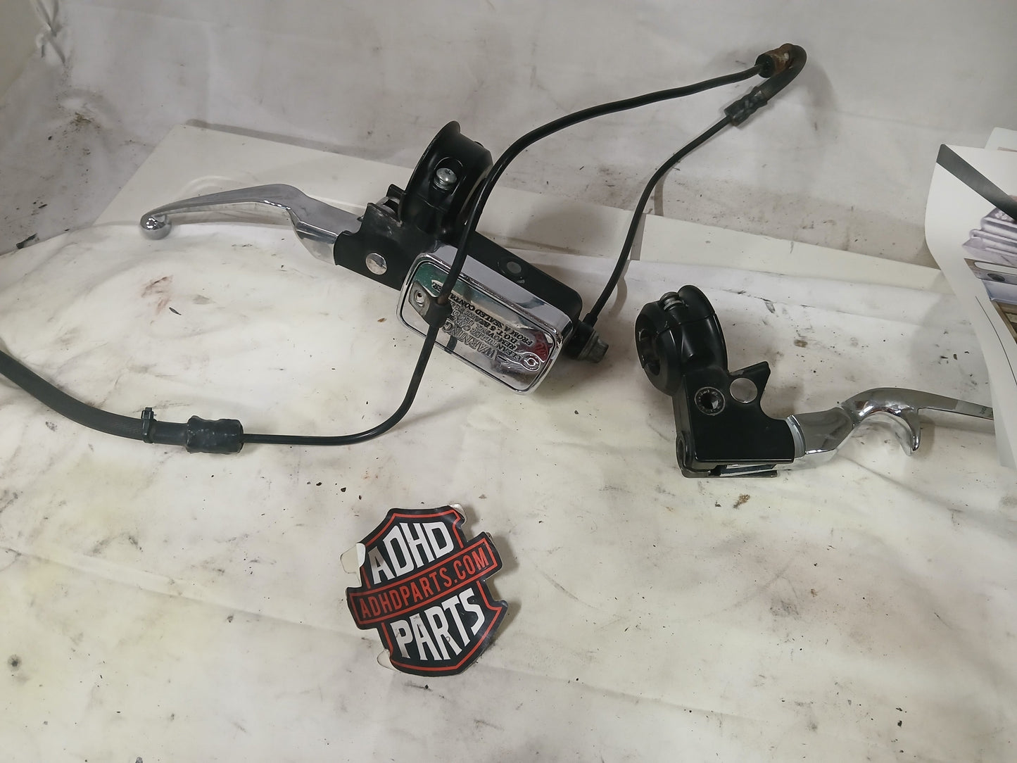 Formbrems pumpe med hendel .. 1991- 92 Dyna ,, electra m.m..