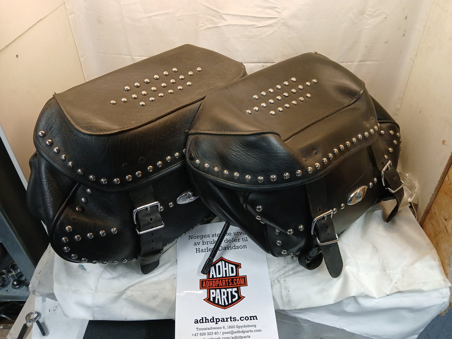 Sidevesker Softail/heritage