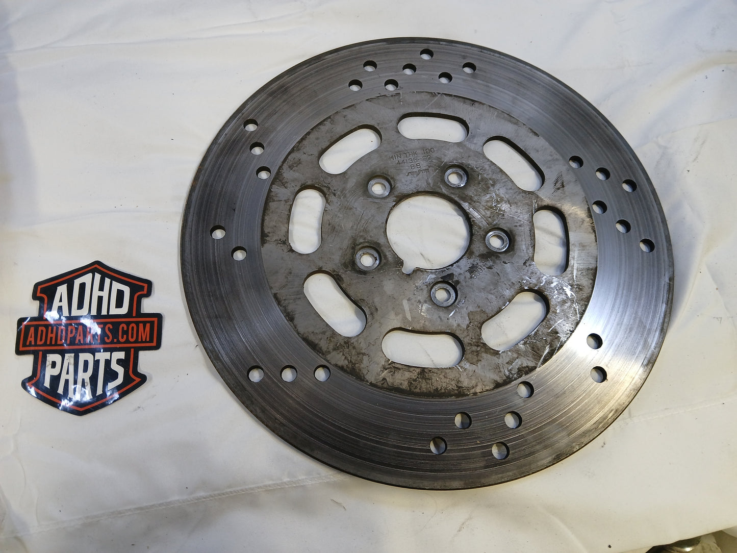 Bremseskive Front . Dual Road king, electra ,Heitage, Fatboy 1987-99