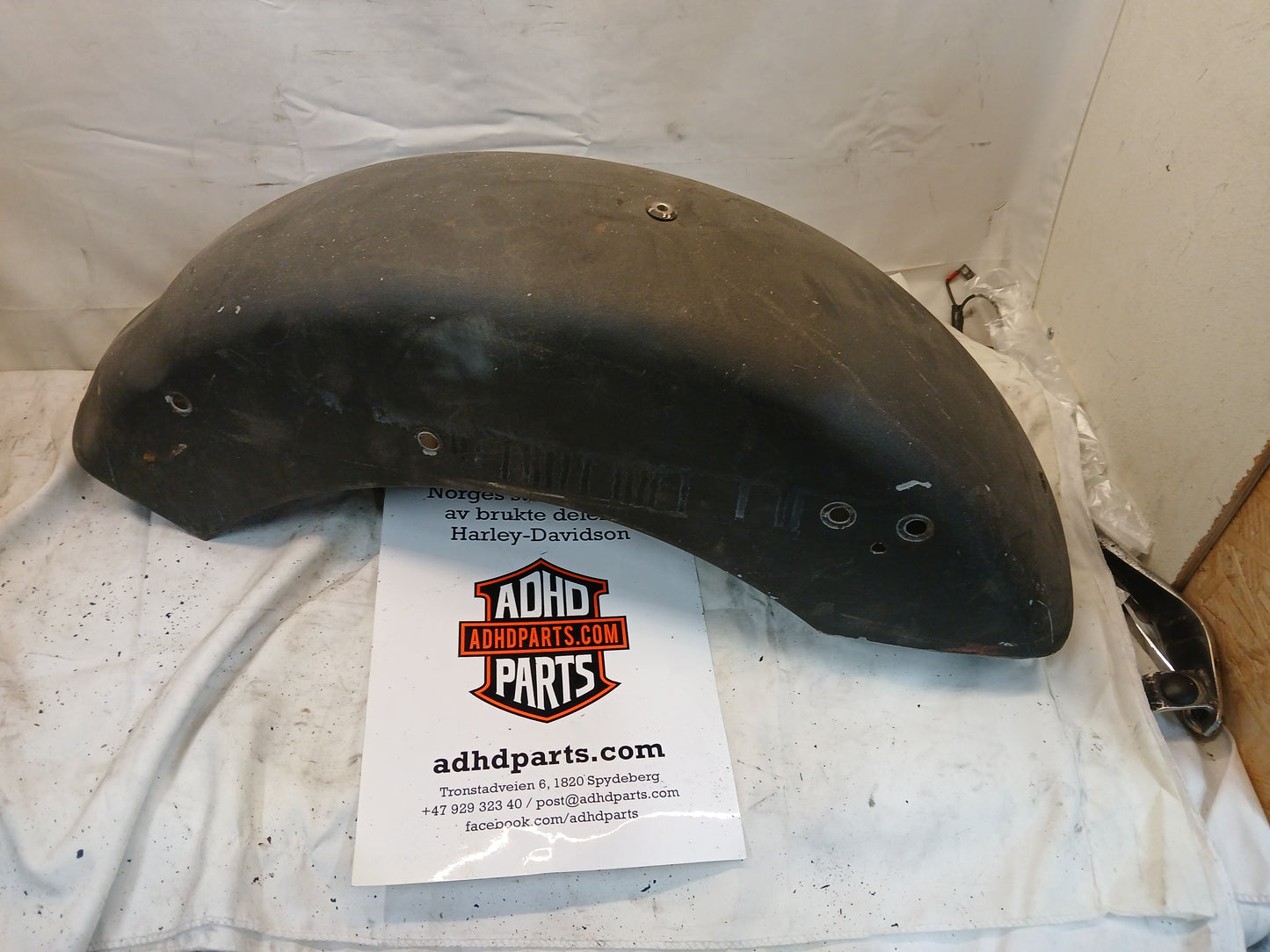 Customskjerm dyna/softail.