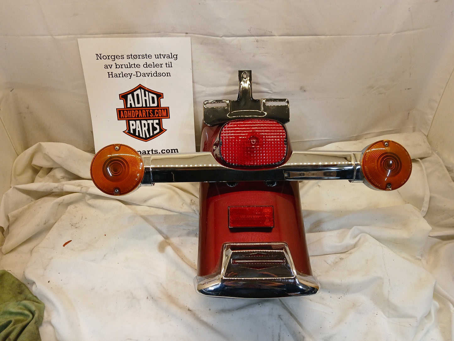 Bakskjermkapp med alt på bildet Touring