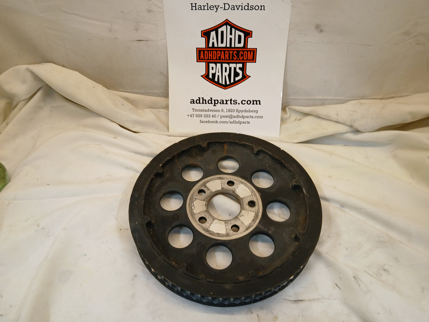 Reimdrev 61 T ,sort Sportster 1991-2003