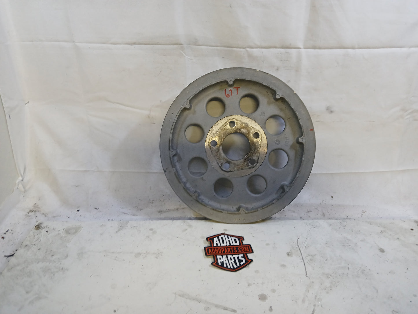 Reimdrev bak. Sportster. 1982-1999 61T Alu.