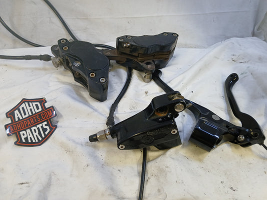 Bremsepumpe og calipere Pm Machine , dual front. senter boltfester