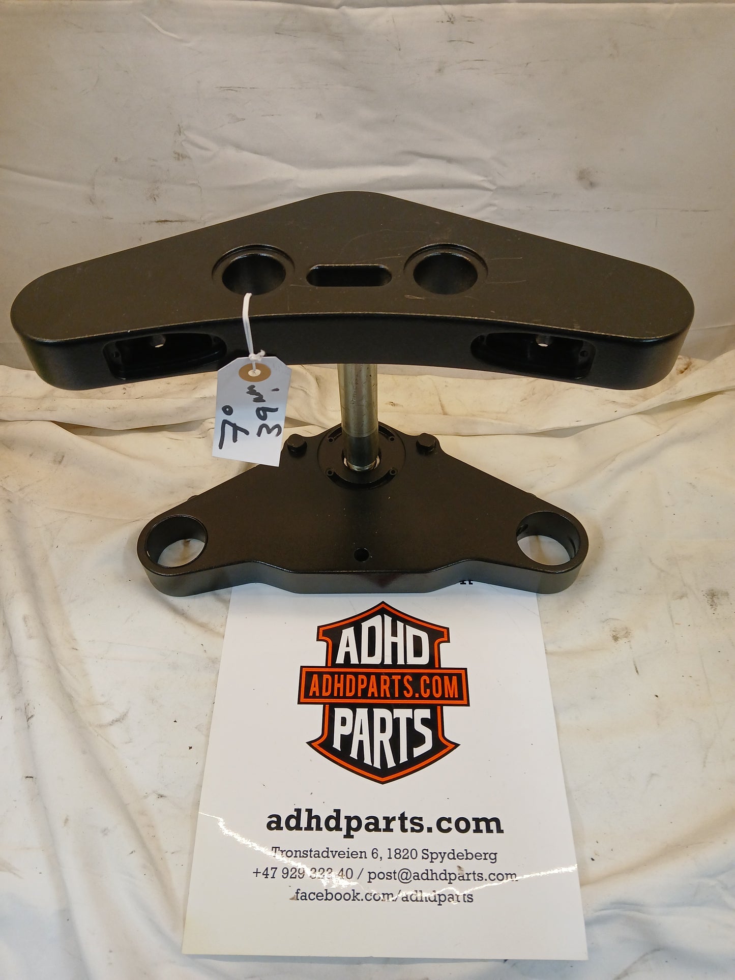 39mm Sort styrekrone 7 over