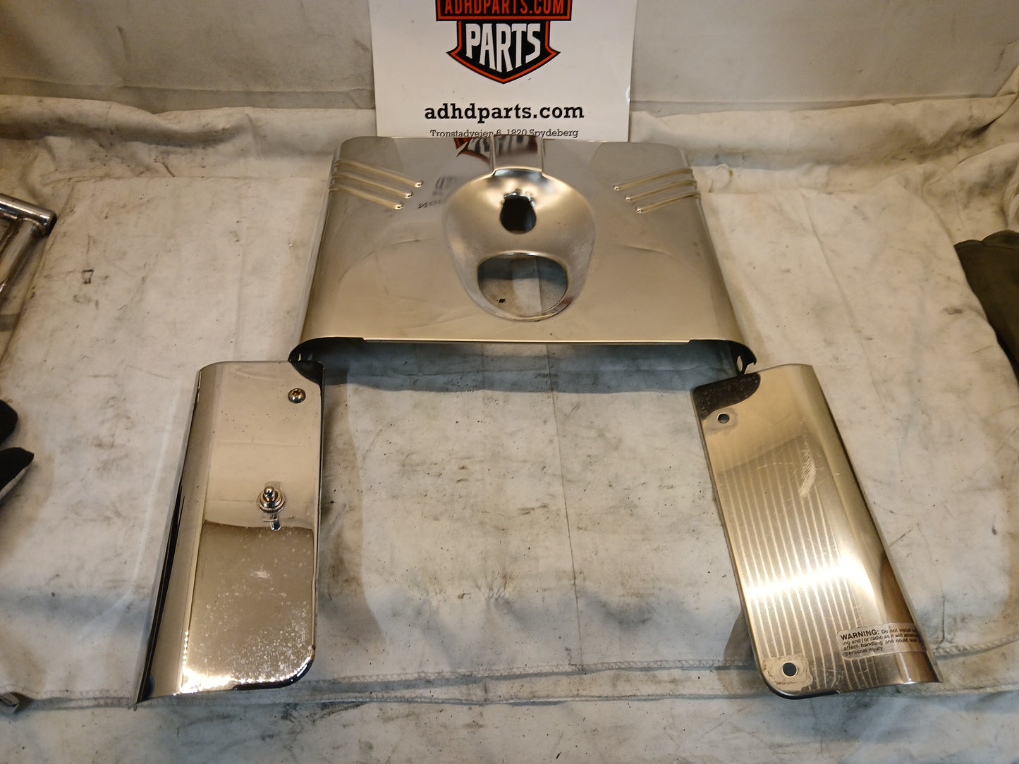 Frontdeksel med sidedeksler  Heritage/fatboy