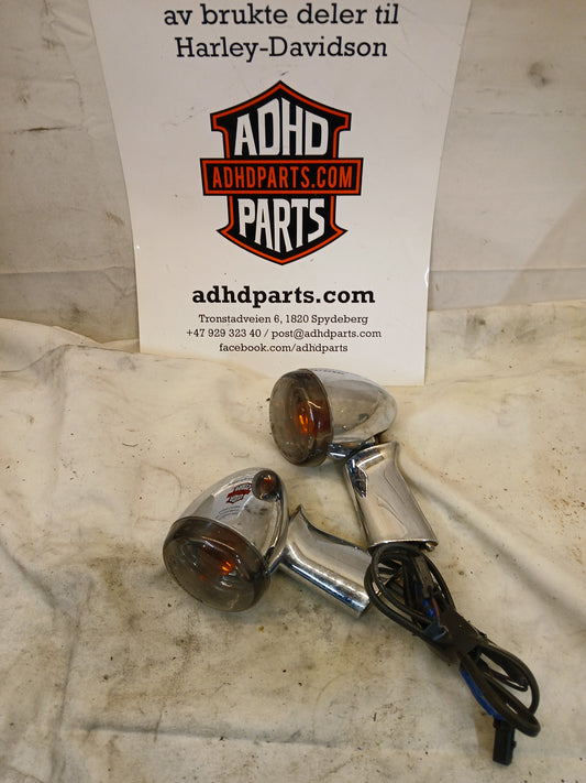 Baklys til fenderstruts med komplett kabler