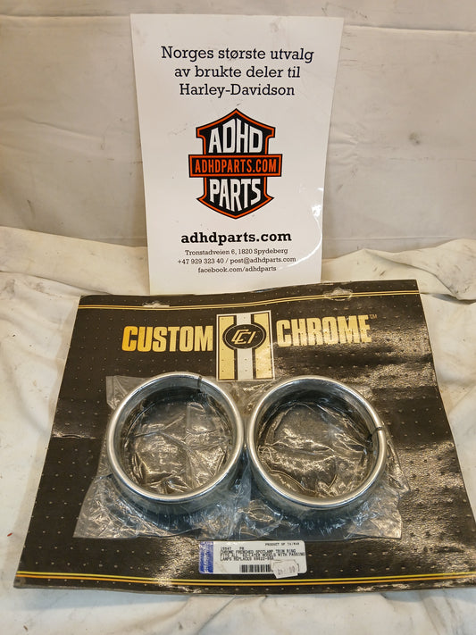 krom trimringer til spotlamper Passer alle 62 og senere