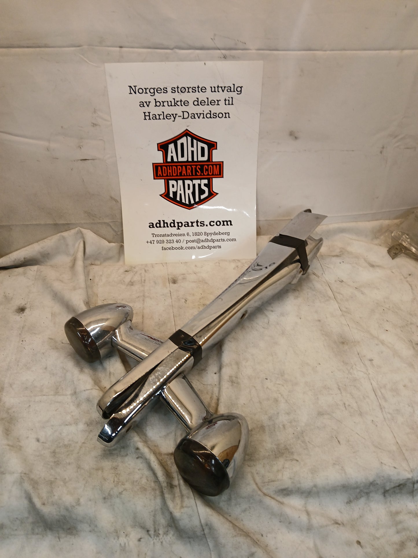 Fenderstruts med blinklys Dyna