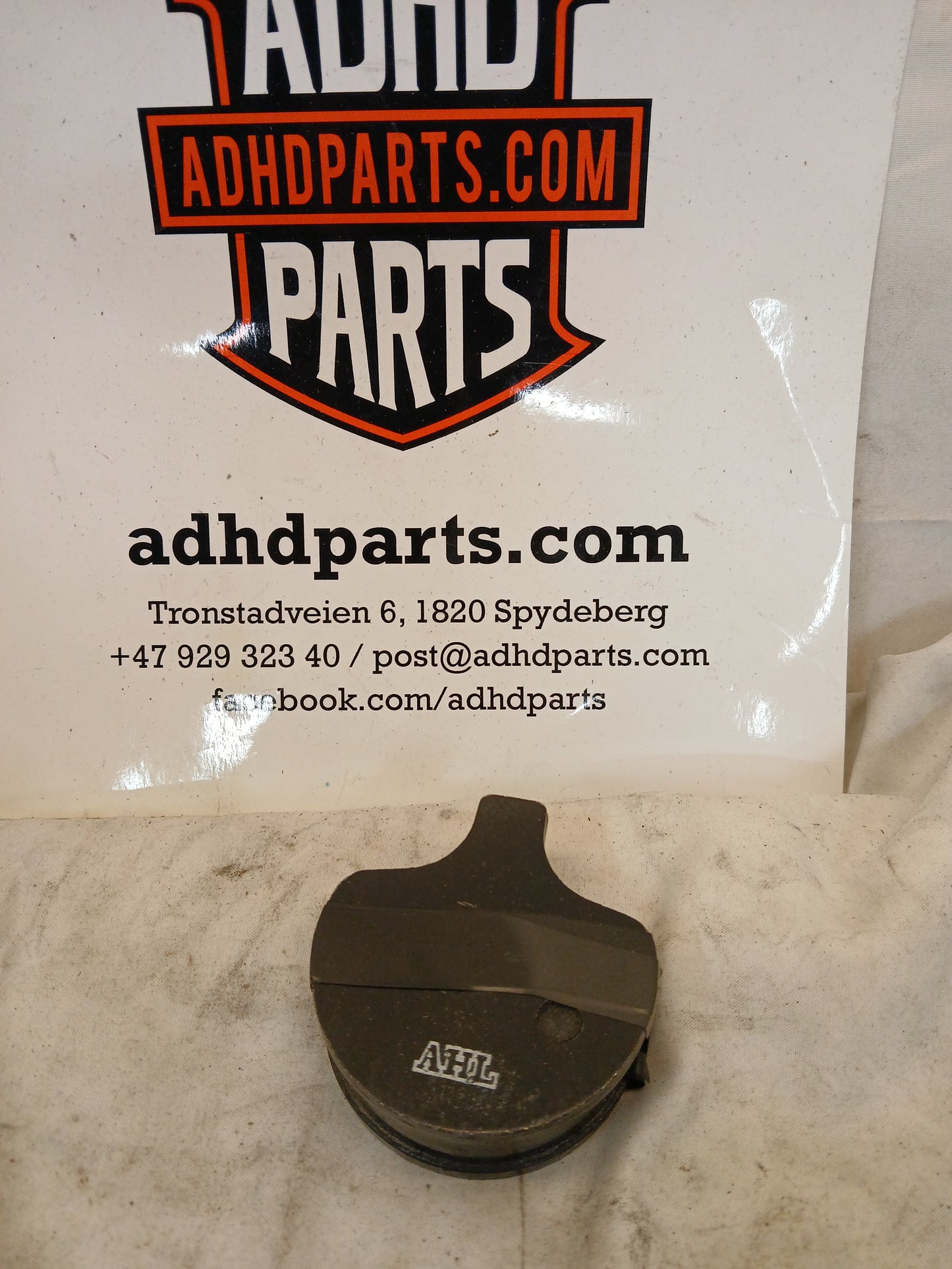 Nye AHL bremseklosser Front 84-99 BT,TC, XL