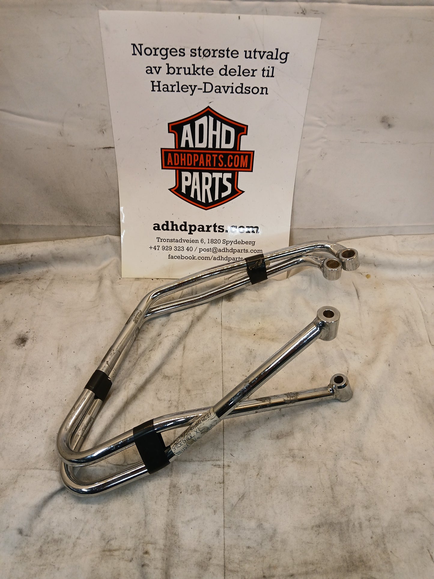 Veskebøyler krom XL sportster