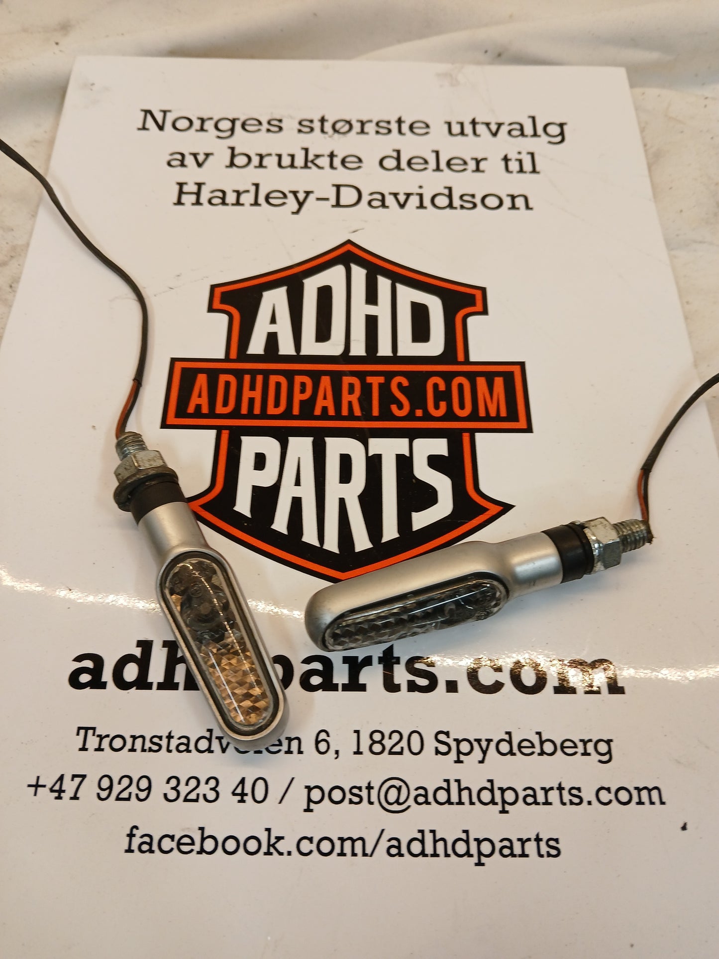 E merka blinklys små