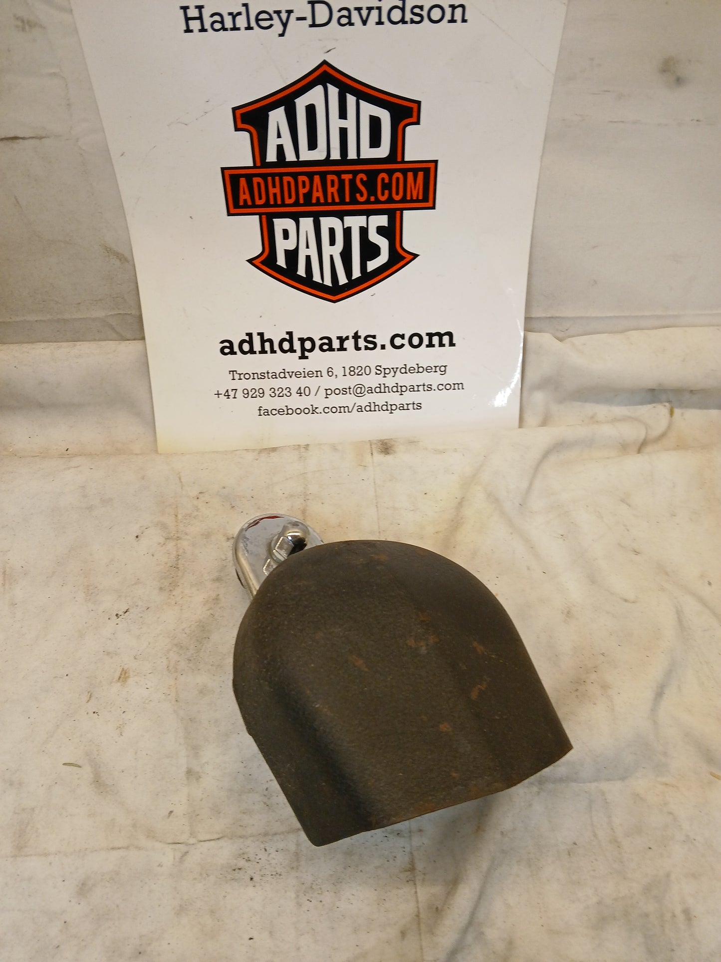 Kompl horn med sort cover